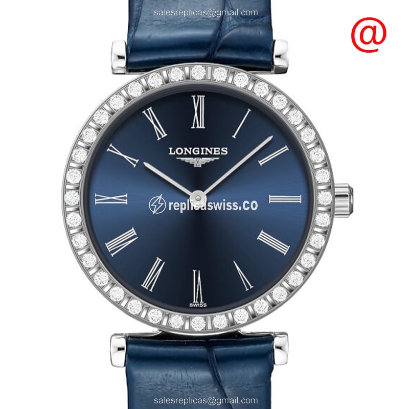 Longines L4.341.0.94.2 LA GRANDE Quartz Stainless Steel & Diamonds