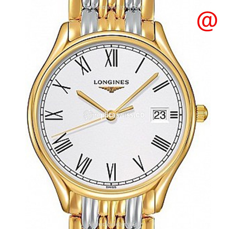 Longines L4.359.2.11.7 LYRE Quartz 18kt Gold & Steel