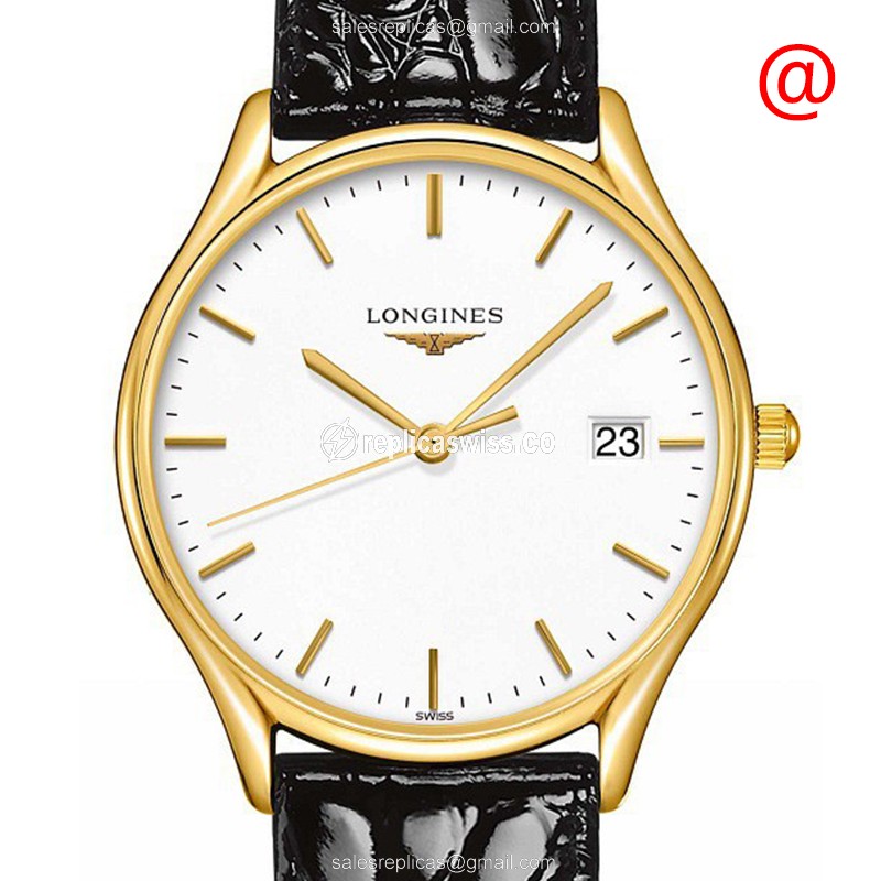 Longines L4.359.2.12.2 LYRE Quartz PVD Gold