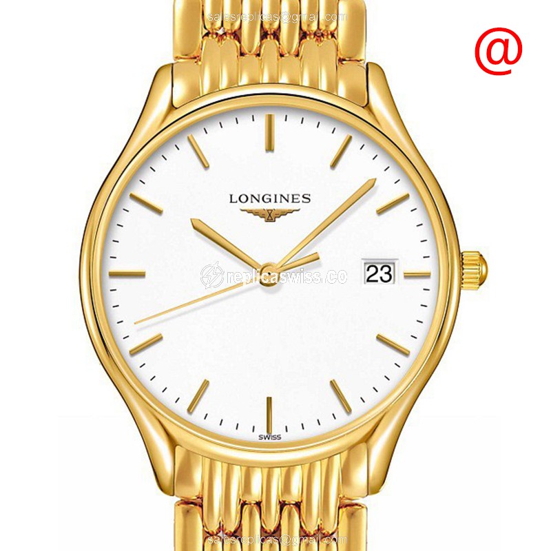 Longines L4.359.2.12.8 LYRE Quartz PVD Gold