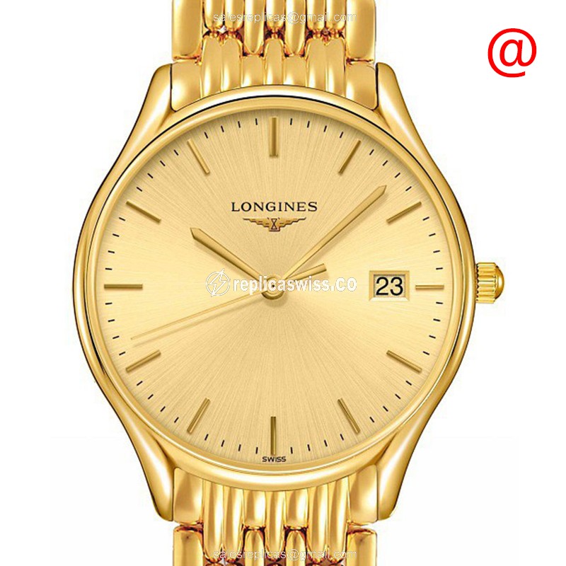 Longines L4.359.2.32.8 LYRE Quartz PVD Gold