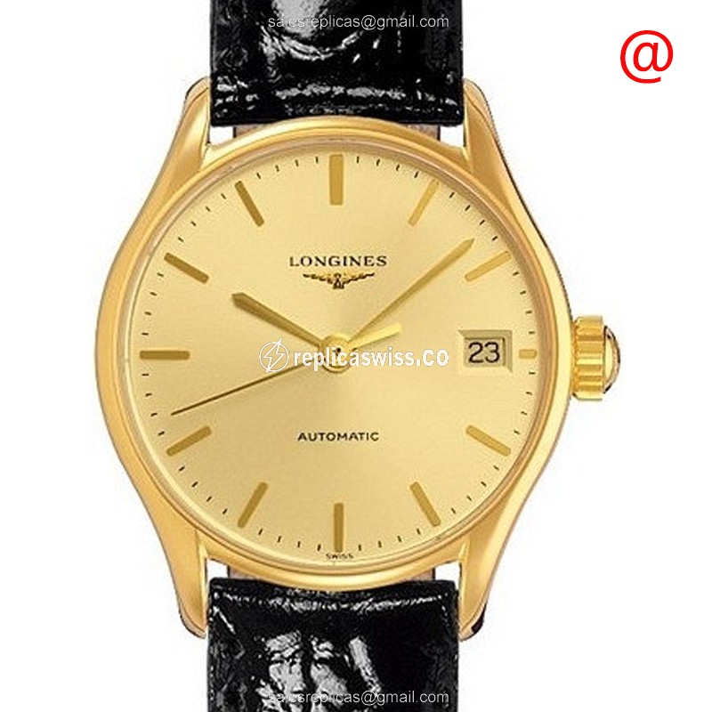 Longines L4.360.2.32.2 LONGINES LYRE Automatic PVD Gold