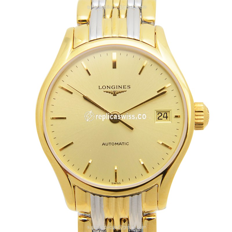 Longines L4.360.2.32.7 LONGINES LYRE Automatic PVD Gold