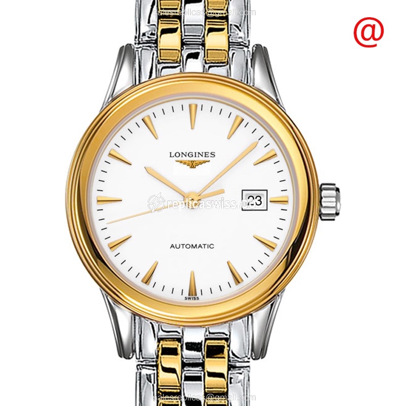 Longines L4.374.3.22.7 FLAGSHIP Automatic Gold-Plated & Stainless Steel