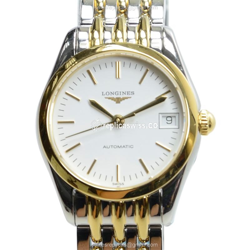 Longines L4.398.3.12.7 ELEGANT SERIES Automatic PVD Gold
