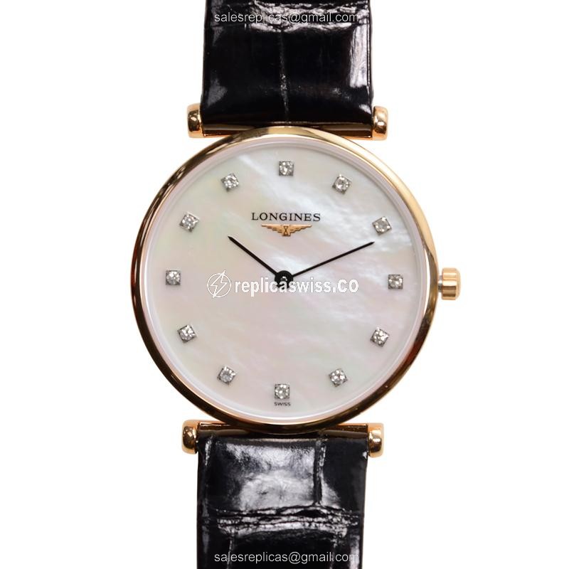 Longines L4.512.1.87.2 LA GRANDE Quartz PVD Gold