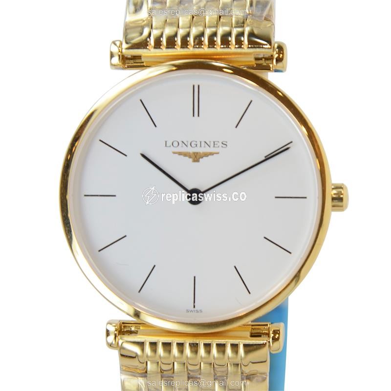 Longines L4.512.2.12.8 LA GRANDE Quartz PVD Gold