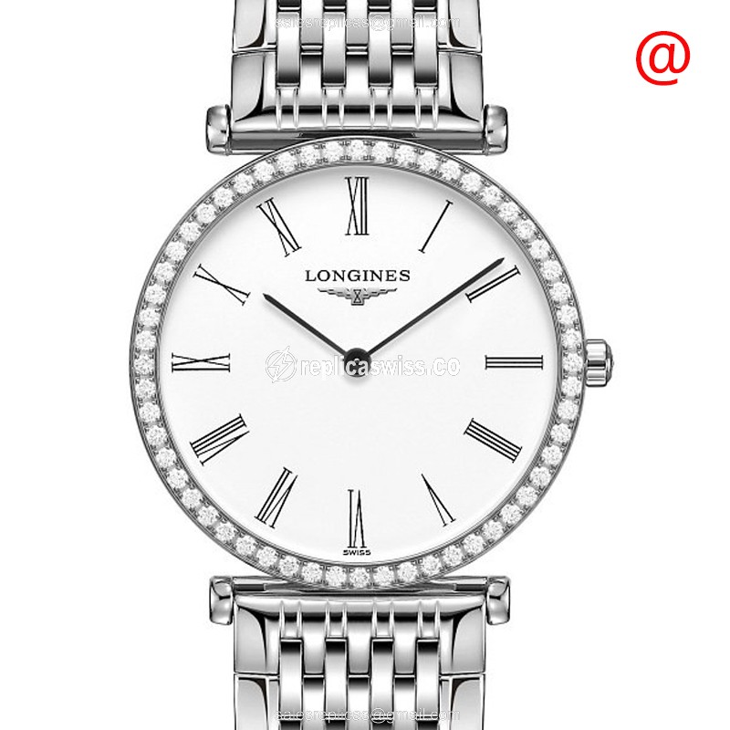 Longines L4.513.0.11.6 LA GRANDE Quartz Stainless Steel & Diamonds