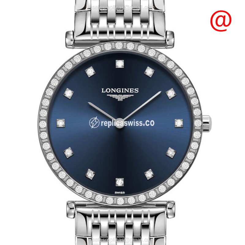 Longines L4.523.0.97.6 LA GRANDE Quartz Stainless Steel & Diamonds