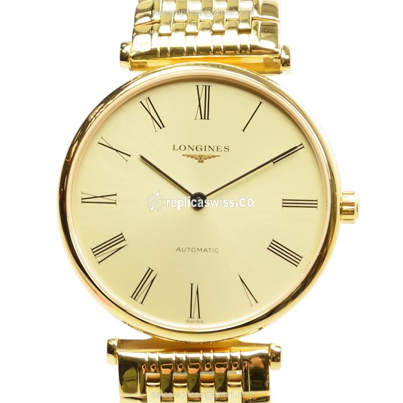 Longines L4.708.2.31.8 LA GRANDE Automatic 18kt Yellow Gold
