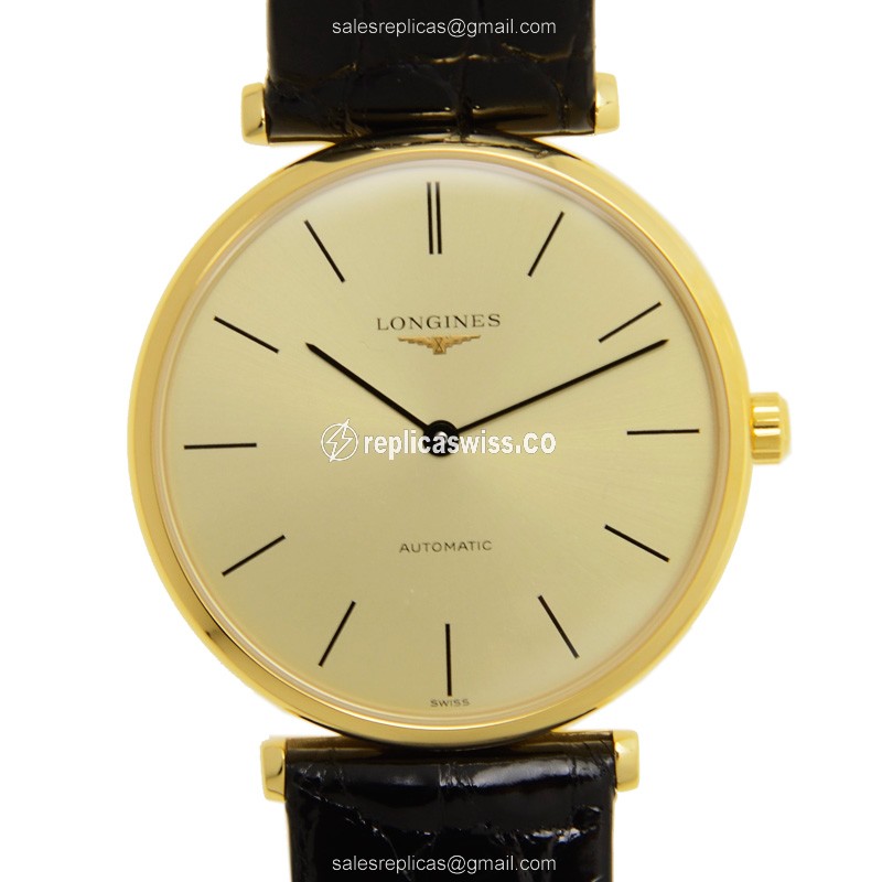 Longines L4.708.2.32.2 LA GRANDE Automatic PVD Gold