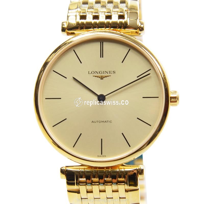 Longines L4.708.2.32.8 LA GRANDE Automatic 18kt Yellow Gold