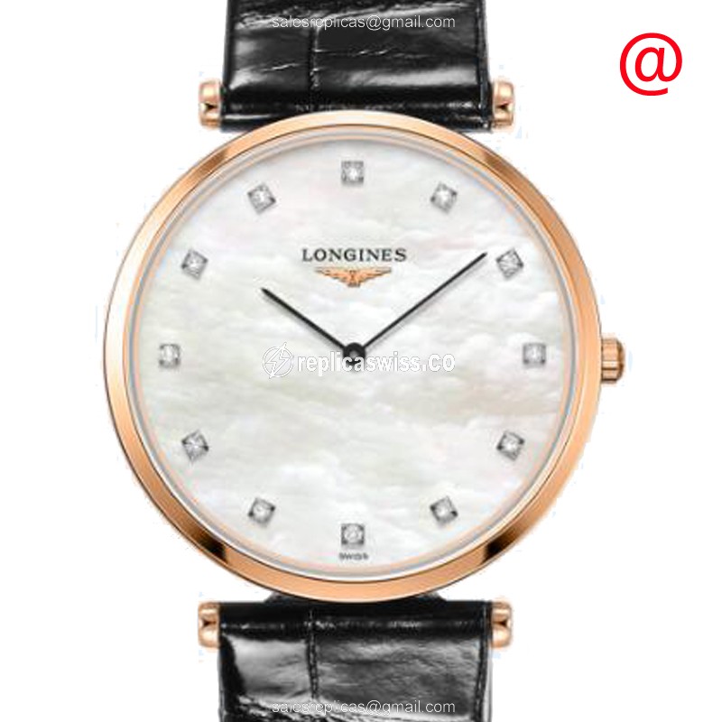 Longines L4.709.1.88.2 LA GRANDE Quartz Gold-Plated & Stainless Steel