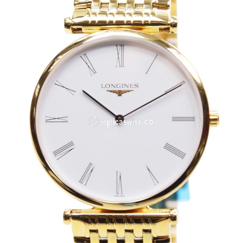 Longines L4.709.2.11.8 LA GRANDE Quartz PVD Gold