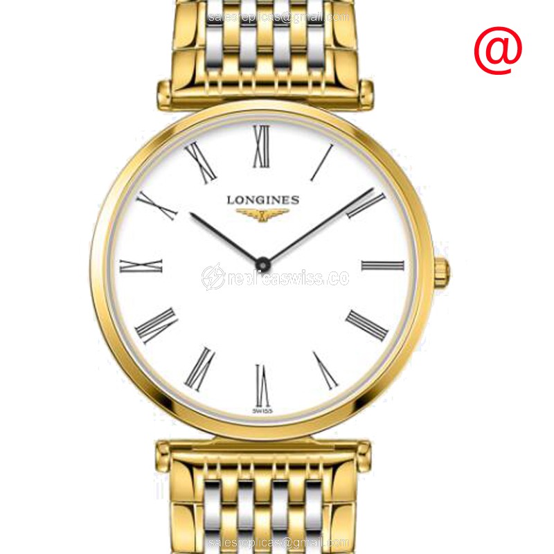 Longines L4.709.2.21.7 LA GRANDE Quartz 18kt Gold & Steel