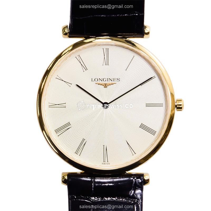Longines L4.709.2.41.2 LA GRANDE Automatic PVD Gold