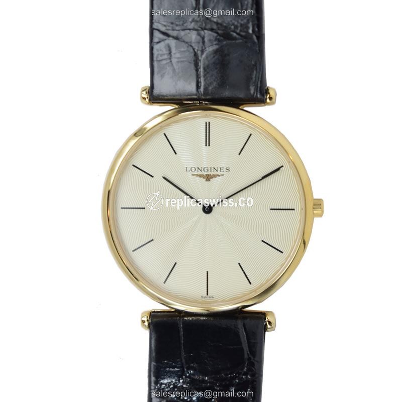 Longines L4.709.2.42.2 LA GRANDE Quartz PVD Gold