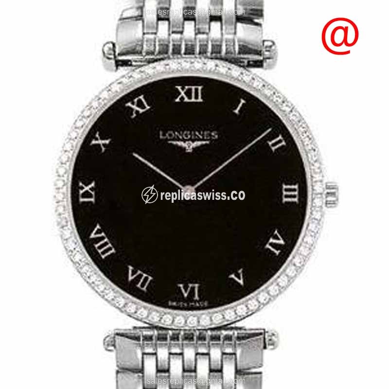 Longines L4.741.0.51.6 LA GRANDE Quartz Stainless Steel & Diamonds