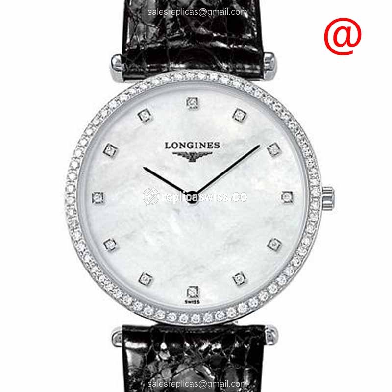 Longines L4.741.0.80.2 LA GRANDE Quartz Stainless Steel & Diamonds