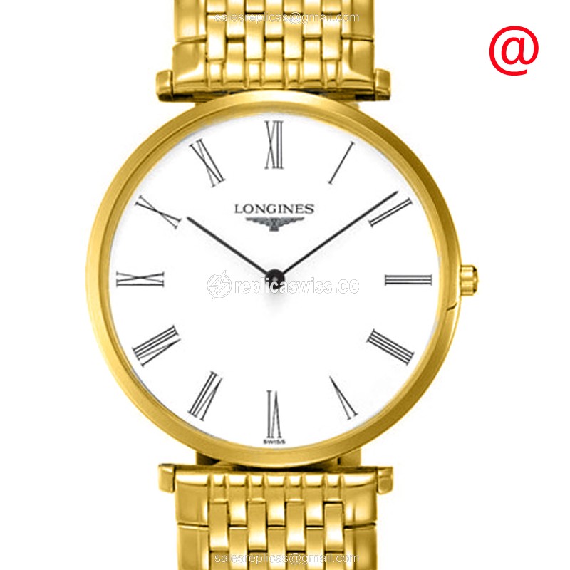 Longines L4.755.2.11.8 LA GRANDE Quartz 18kt Gold & Steel