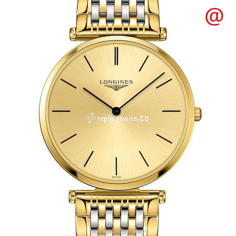 Longines L4.755.2.32.7 LA GRANDE Quartz PVD Gold