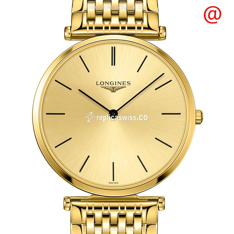 Longines L4.755.2.32.8 LA GRANDE Quartz PVD Gold