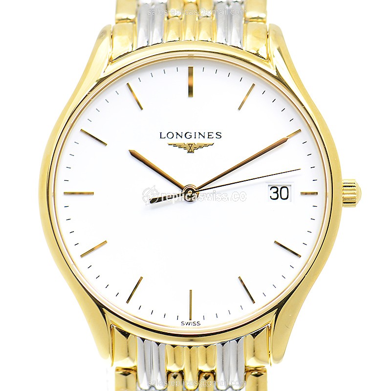 Longines L4.759.2.12.7 LONGINES LYRE Quartz Gold-Plated & Stainless Steel