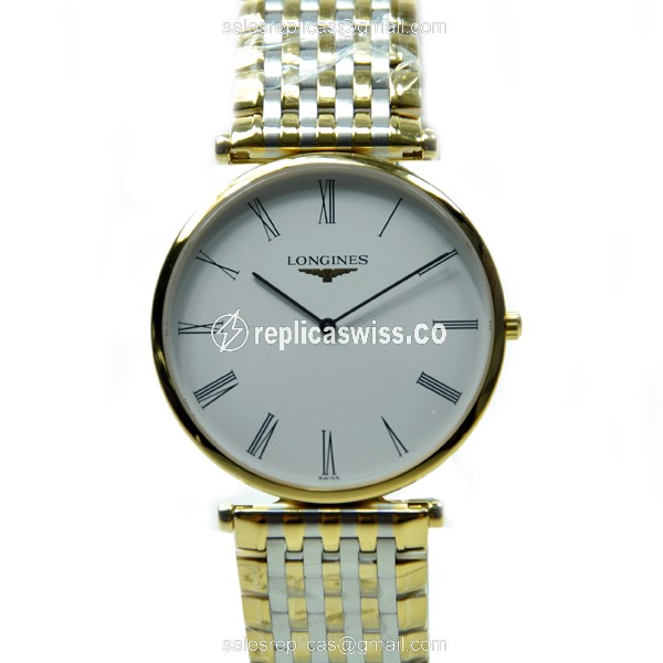 Longines L4.766.2.11.7 LA GRANDE Quartz PVD Gold