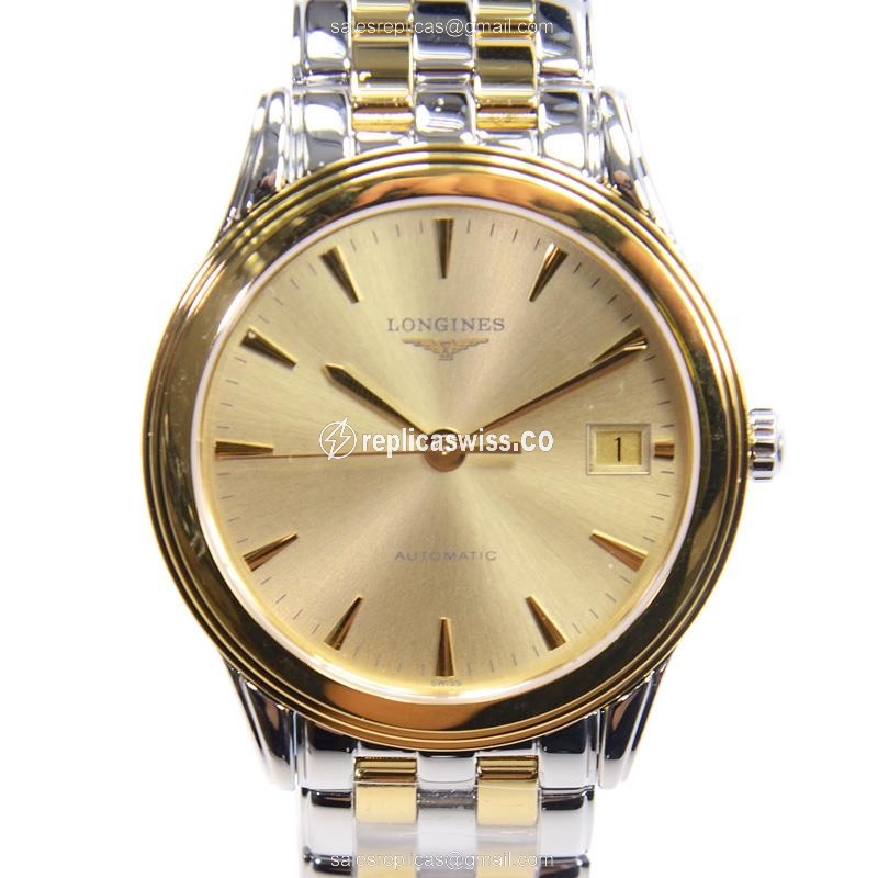 Longines L4.774.3.32.7 FLAGSHIP Automatic PVD Gold