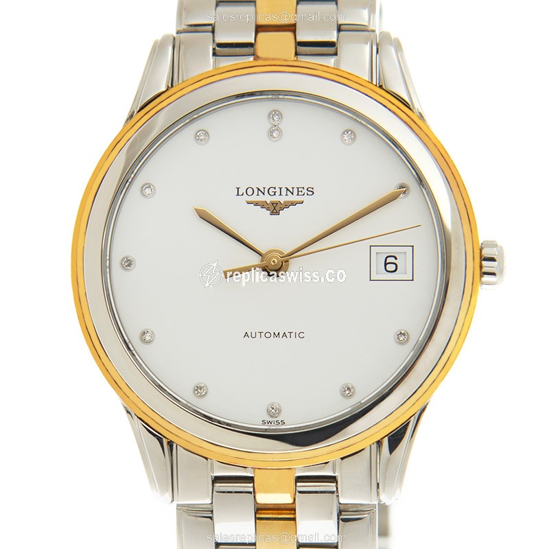 Longines L4.774.5.27.7 FLAGSHIP Automatic Gold-Plated & Stainless Steel