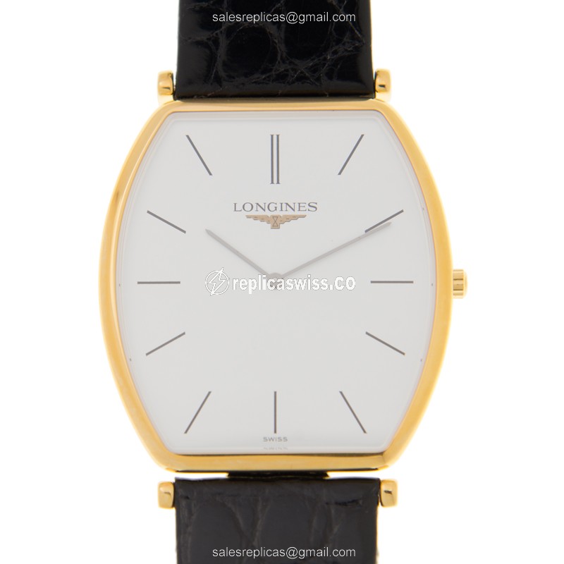 Longines L4.786.2.12.2 LA GRANDE Quartz 18kt Gold & Steel