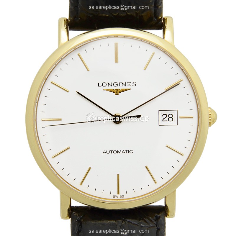 Longines L4.787.6.12.2 LA GRANDE Automatic 18kt Yellow Gold