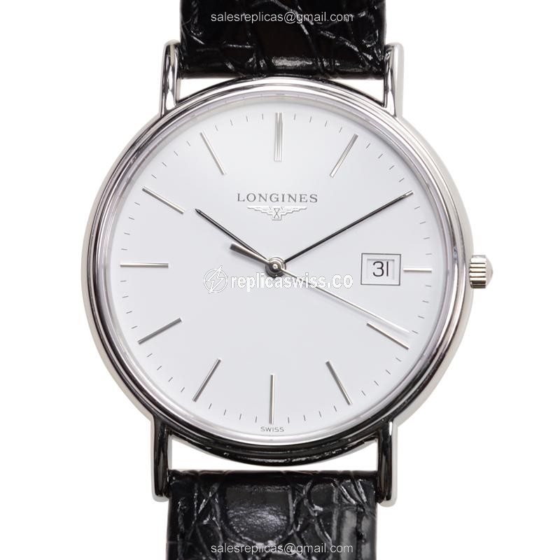 Longines L4.790.4.12.2 PRESENCE Quartz Stainless Steel