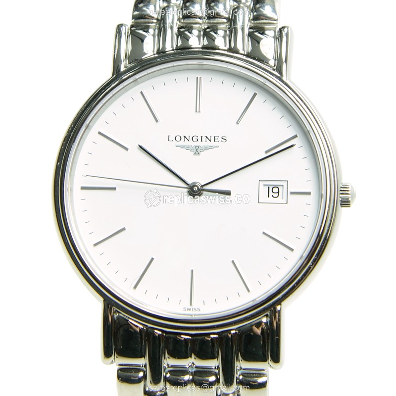 Longines L4.790.4.12.6 PRESENCE Quartz Stainless Steel