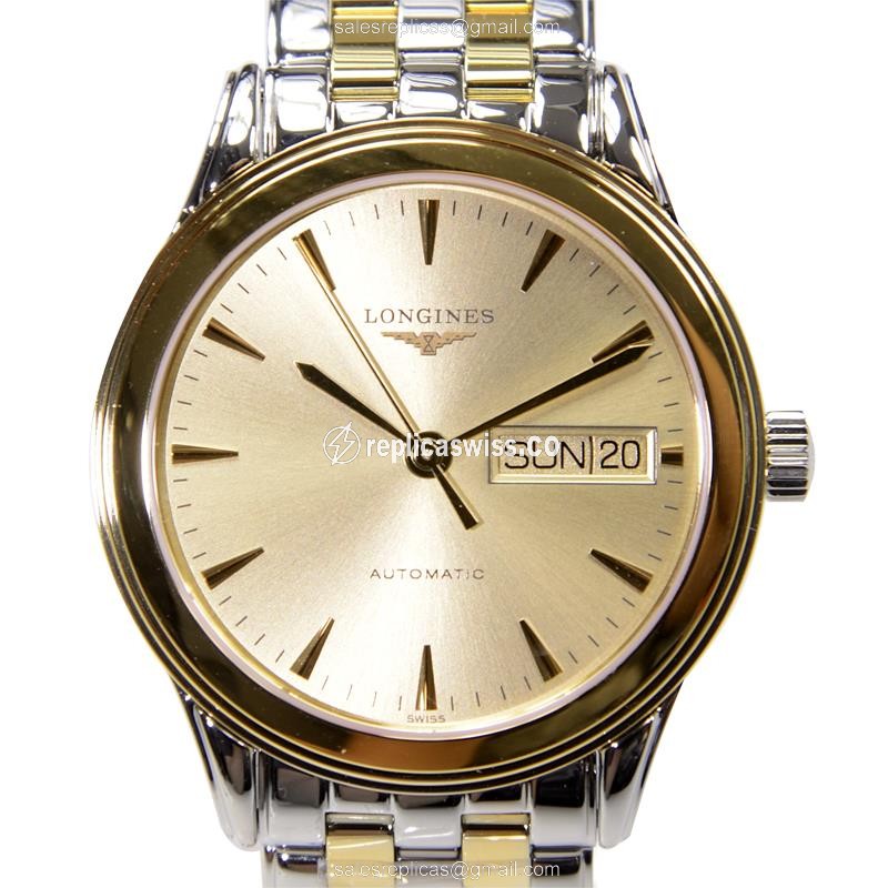 Longines L4.799.3.32.7 FLAGSHIP Automatic PVD Gold