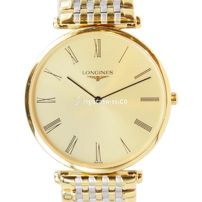 Longines L4.800.2.31.7 LA GRANDE Quartz PVD Gold