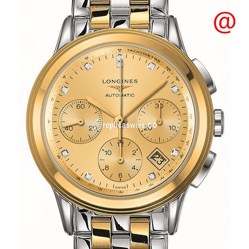 Longines L4.803.3.37.7 FLAGSHIP Automatic 18kt Gold & Steel