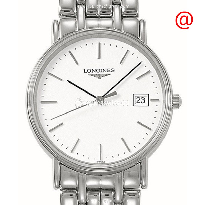 Longines L4.819.4.12.6 PRESENCE Quartz Stainless Steel