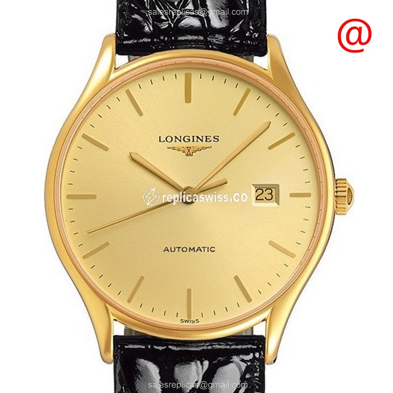 Longines L4.860.2.32.2 LONGINES LYRE Automatic PVD Gold