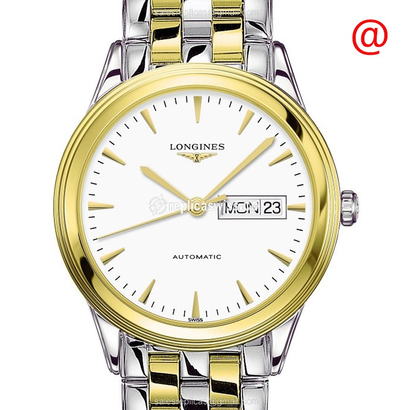 Longines L4.899.3.22.7 FLAGSHIP Automatic Gold-Plated & Stainless Steel