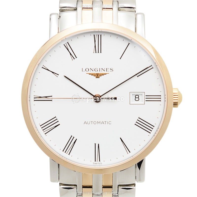 Longines L4.910.5.11.7 ELEGANT Automatic 18kt Rose Gold & Steel