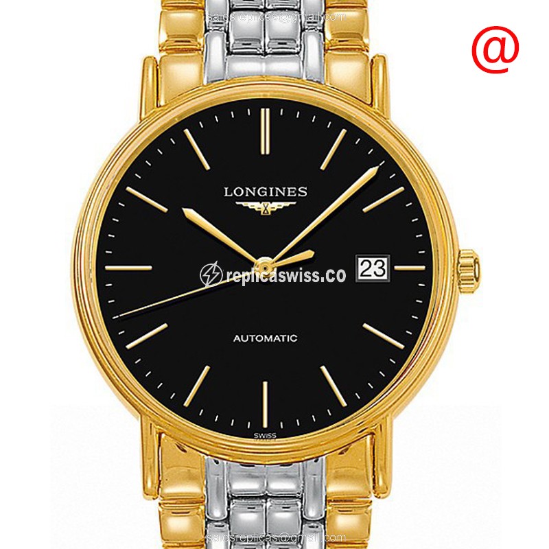 Longines L4.921.2.52.7 PRESENCE Automatic Gold-Plated & Stainless Steel