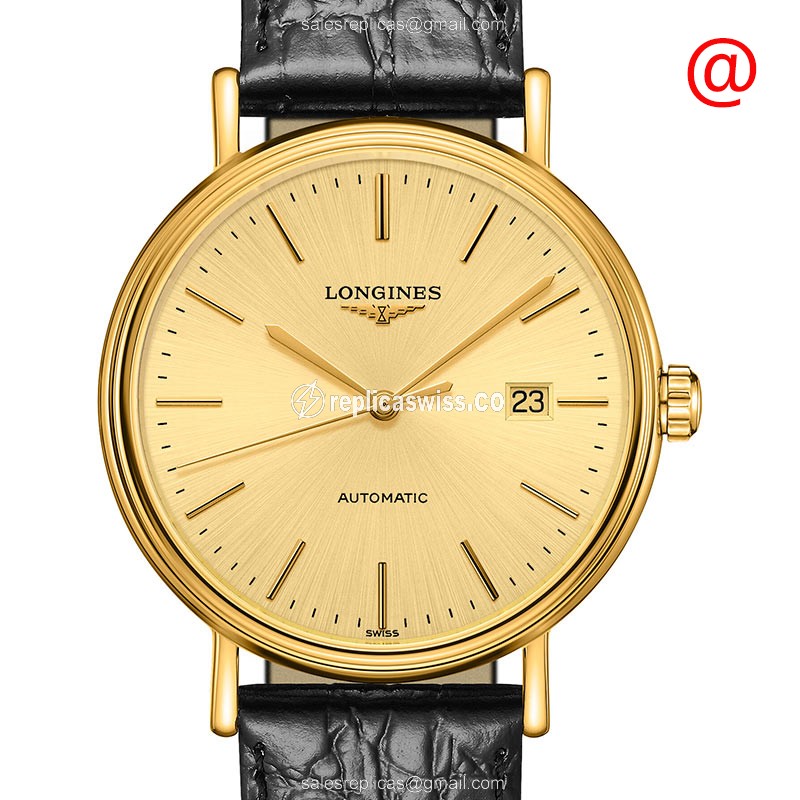 Longines L4.922.2.32.2 PRESENCE Automatic PVD Gold