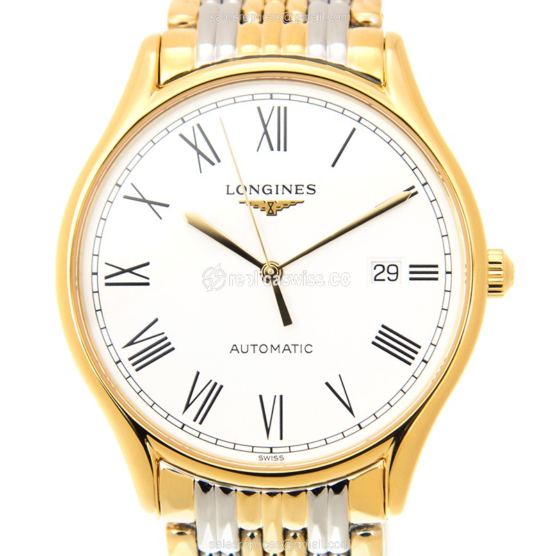 Longines L4.960.2.11.7 LONGINES LYRE Automatic 18kt Rose Gold & Steel