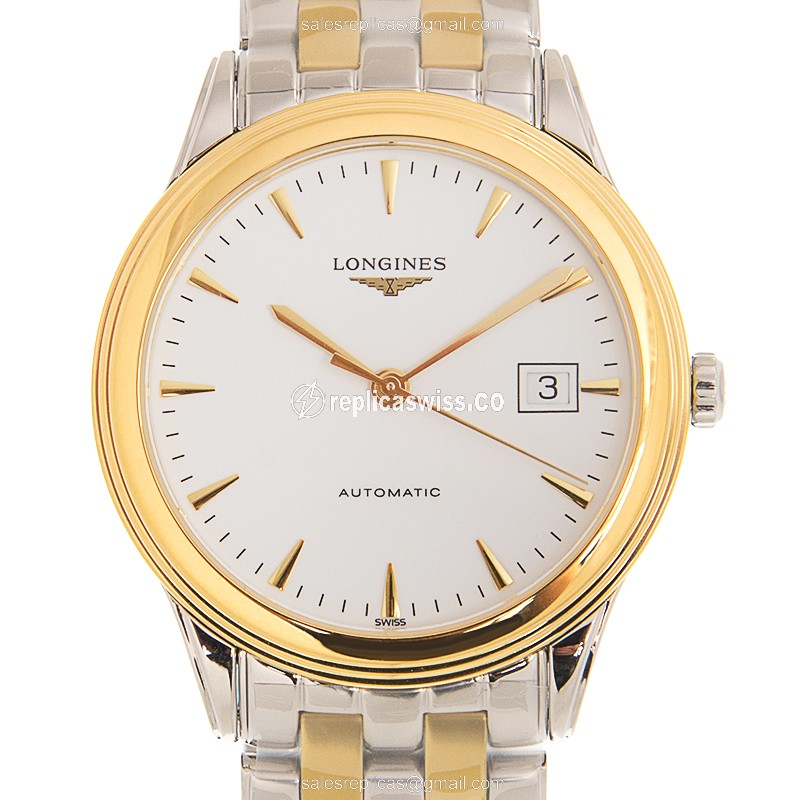Longines L4.974.3.22.7 FLAGSHIP Automatic Gold-Plated & Stainless Steel