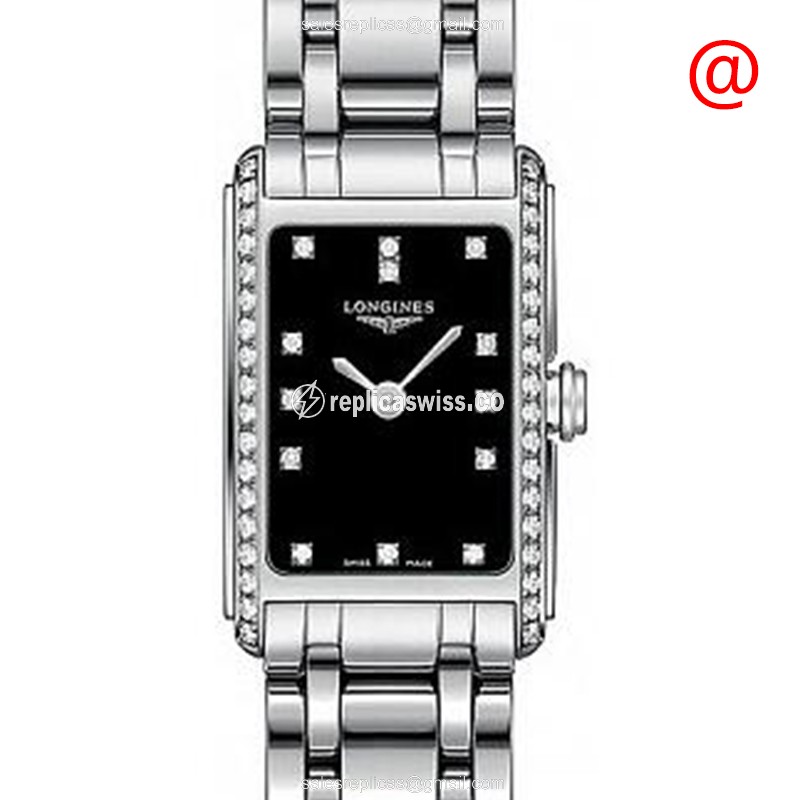 Longines L5.258.0.57.6 DOLCE VITA Quartz Stainless Steel & Diamonds