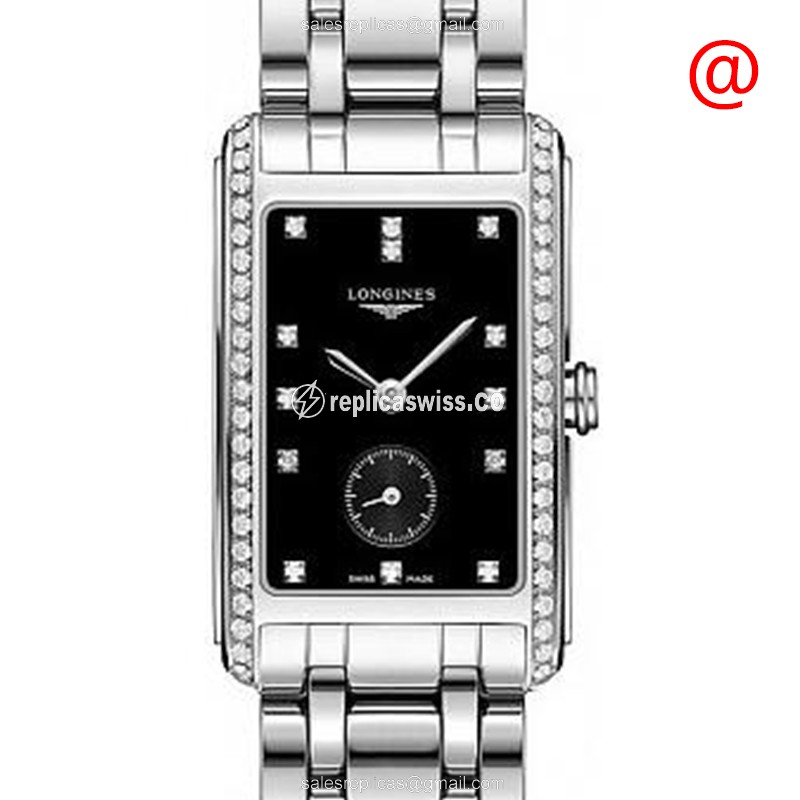 Longines L5.512.0.57.6 DOLCE VITA Quartz Stainless Steel & Diamonds