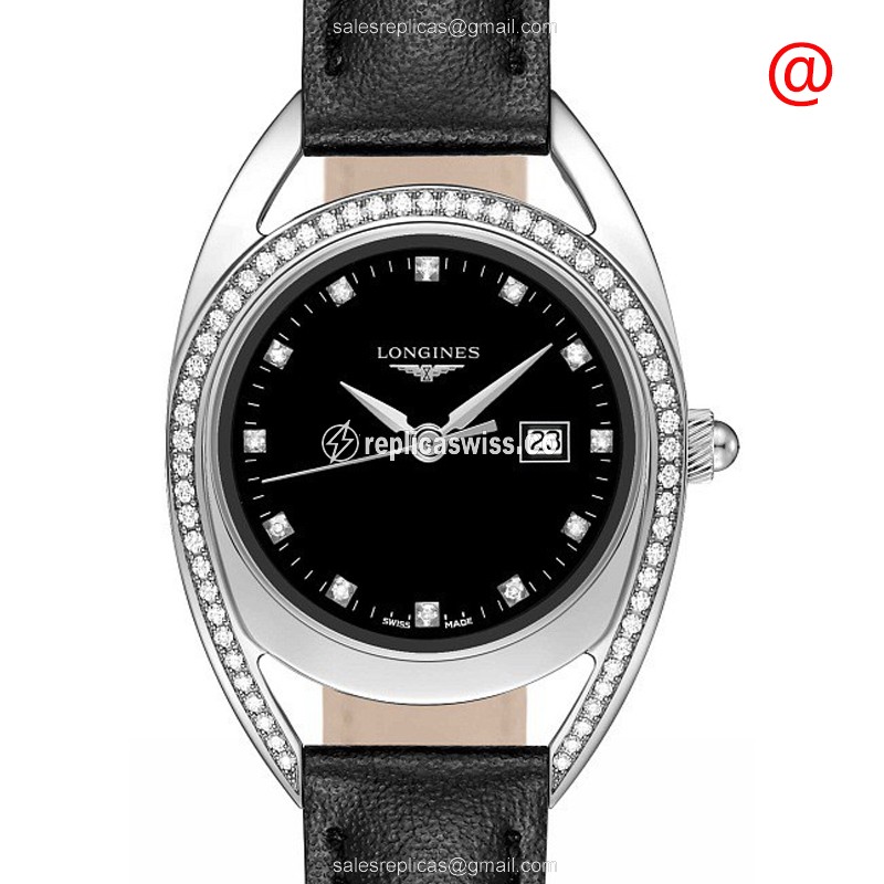 Longines L6.137.0.57.0 EQUESTRIAN Quartz Stainless Steel & Diamonds
