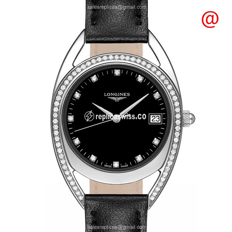 Longines L6.138.0.57.0 EQUESTRIAN Quartz Stainless Steel & Diamonds