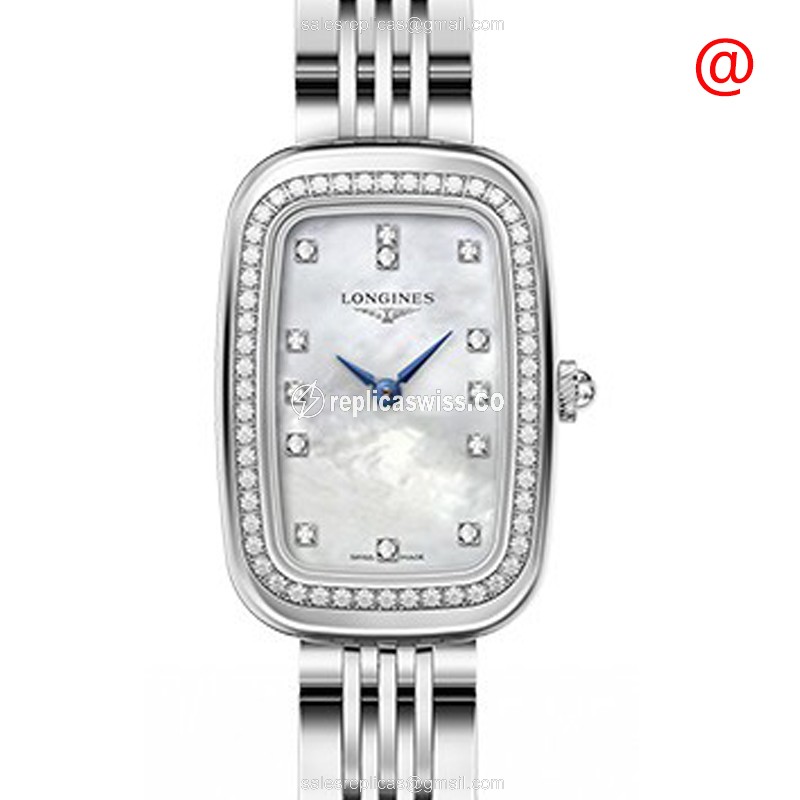 Longines L6.140.0.87.6 EQUESTRIAN Quartz Stainless Steel & Diamonds